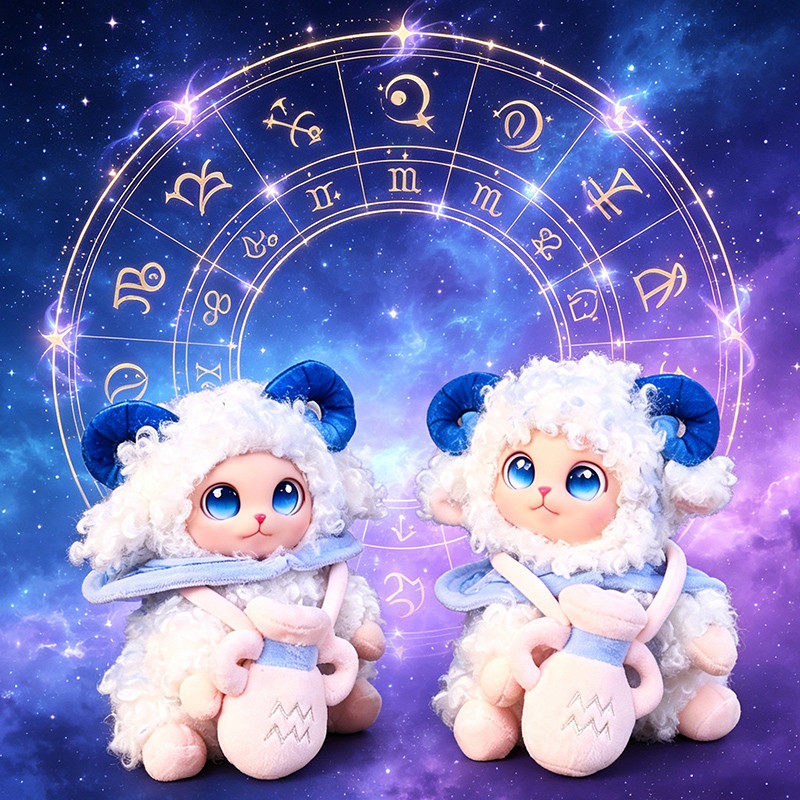 超萌可爱小羊毛绒玩具公仔装饰玩毛绒/玩偶/公仔/布