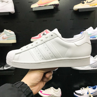 ADIDAS阿迪达斯三叶草男女鞋2024春季款贝壳头休闲运动板鞋EG4960