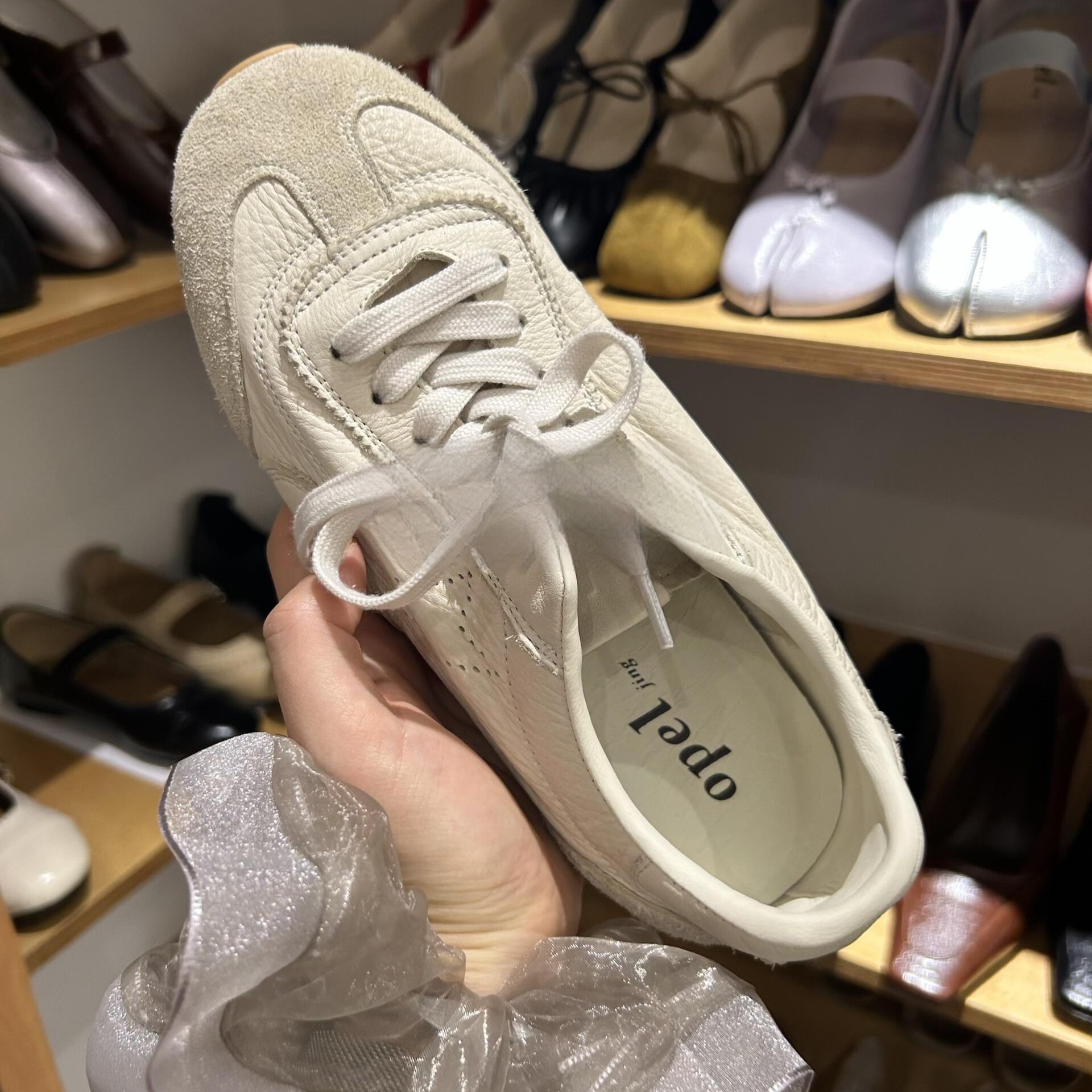 欧宝opel德训鞋女星星鞋子图片