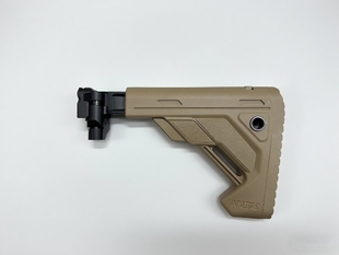 模型sig伸缩折叠托 mcx mpx通用乐辉20mm导轨后托尼龙金属玩具