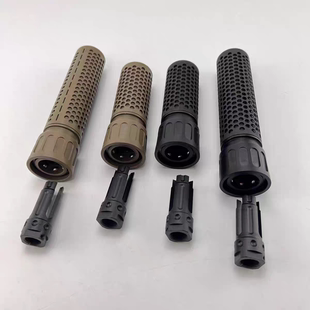 儿童QDC金属消音火帽QD消SI快拆组合14逆牙桑德曼M4压迫者司骏