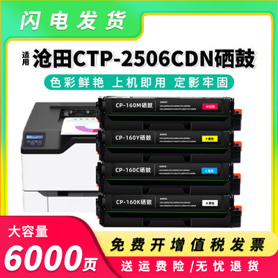 适用沧田CTP-2506cdn硒鼓CP-160