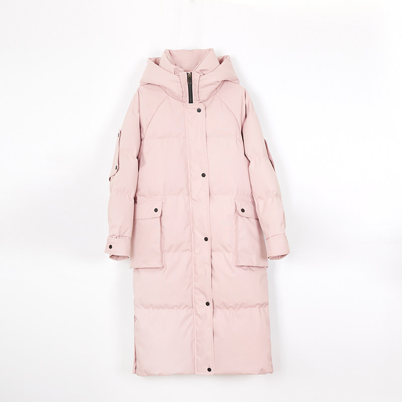 【现货主推】2021秋冬长款过膝棉服096-M07P185控价268,女装棉衣/棉服,西子