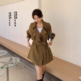 【档口现货主推！】扣赫本风气质风衣长款096F12-P188，女装短外套，西子
