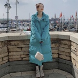 【新款】2021冬新长款服外套096-M12-P185控268，女装棉衣/棉服，西子
