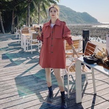 【现货】2021秋新款现货高品质明线短风衣外套096-F08-P120控178，女装风衣，西子