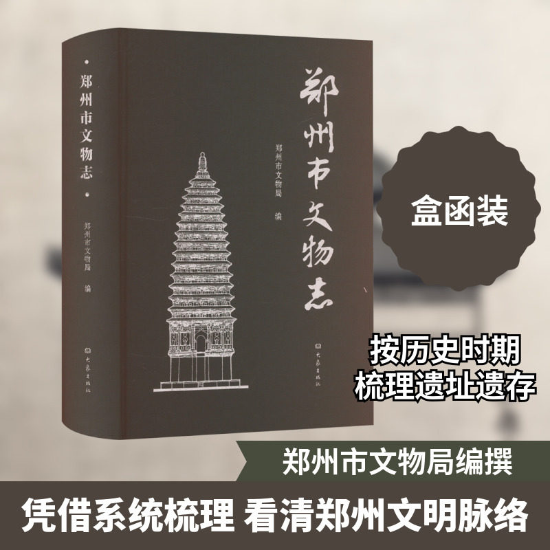 郑州市文物志 大象出版社 正版书籍 新华书店旗舰店文轩官网