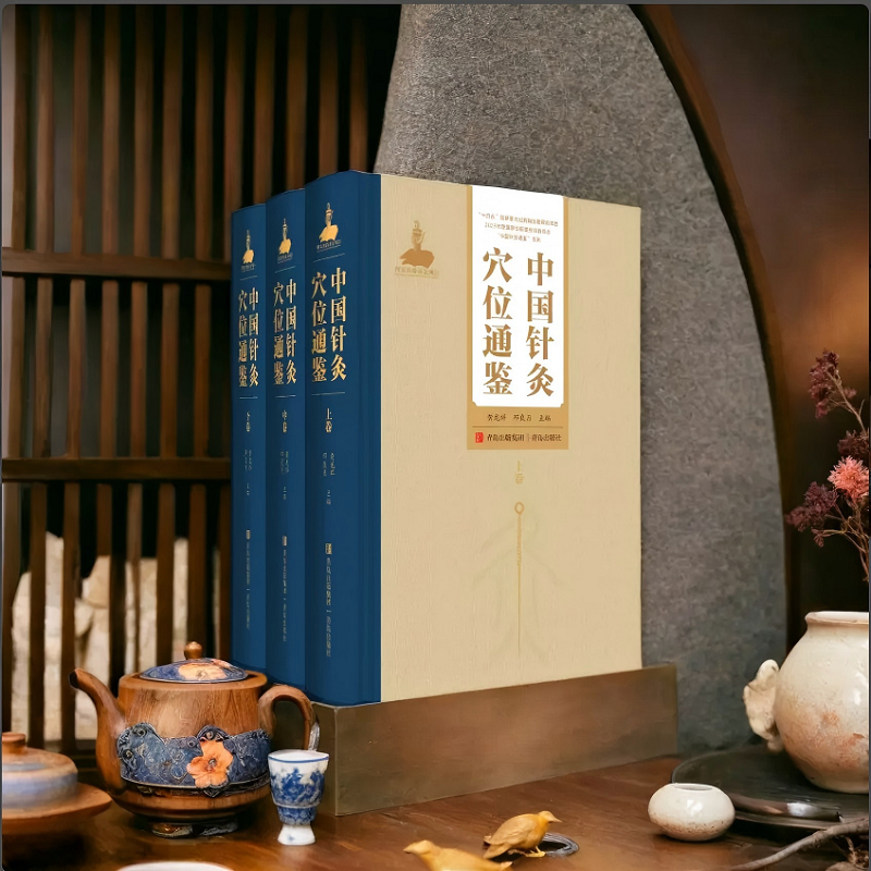 中国针灸穴位通鉴(上中下）（中国针灸通鉴） 黄龙祥邓良月 正版书籍 新华书店旗舰店文轩官网 青岛出版社