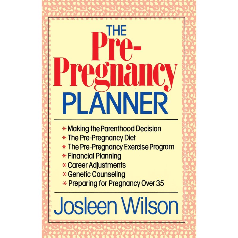 怀孕前计划者【原版POD按需印刷】The Pre-Pregnancy Planner原版引进