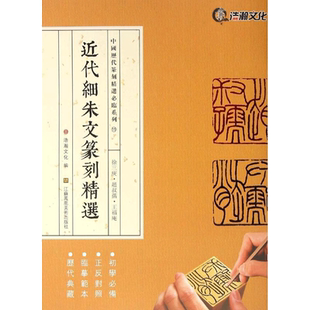 【新华文轩】近代细朱文篆刻精选 山东浩瀚文化发展有限公司 编 正版书籍 新华书店旗舰店文轩官网 江苏美术出版社