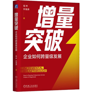 增量突破 企业如何跨量级发展 祖林怀海涛 总结商业组织发展规律 增量突破技术体系 机械工业出版社 正版书籍
