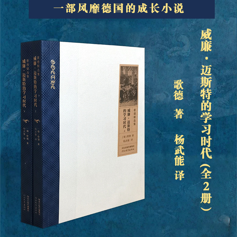 【新华文轩】威廉·迈斯特的学习时代(全2册) (德)歌德 正版书籍小说畅销书 新华书店旗舰店文轩官网 河北教育出版社