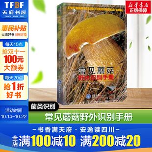 蘑菇入门知识 新华正版 常见大型真菌讲解分类资源分布等基本知识 社 书籍 好奇心书系重庆大学出版 常见蘑菇野外识别手册
