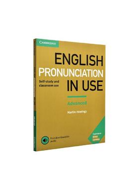 【新华文轩原版书】English Pronunciation in Use Advanced Book with Answers and Downloadable Audio 剑桥英语发音高级教程 剑