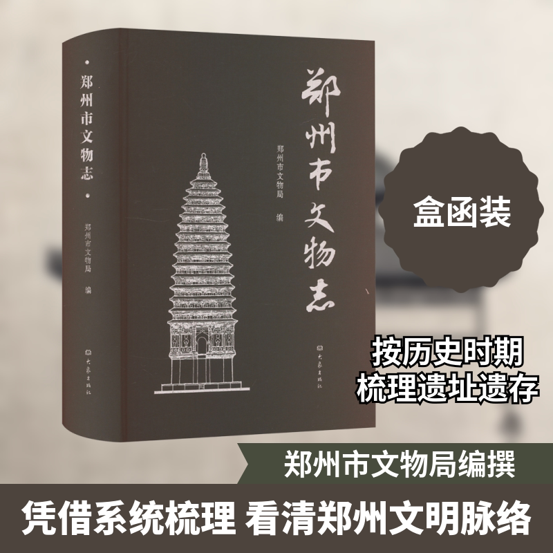 郑州市文物志 大象出版社 正版书籍 新华书店旗舰店文轩官网