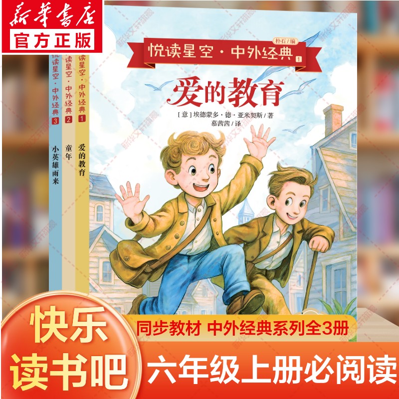 童年爱的教育小英雄雨来全套3册