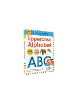 【新华文轩】WIPE CLEAN WORKBOOK: UPPERCASE ALPHABET Priddy Roger(作者) 正版书籍 新华书店旗舰店文轩官网