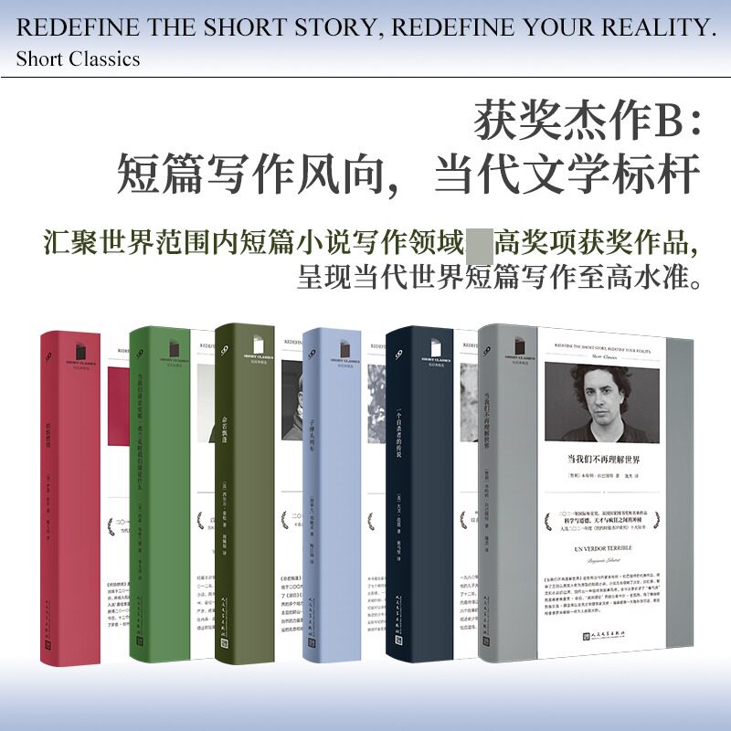短经典精选·软精装 当我们不再理解世界/炽焰燃烧/命若飘蓬/当我们谈论安妮·弗兰克时我们谈论什么/一个自杀者的传说/子弹头列车