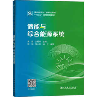 社黄震 储能与综合能源系统中国电力出版 王丽伟;韩东 沈水云 编大学教材9787519892005大学教材教材练习题集历年 杨立 官方正版