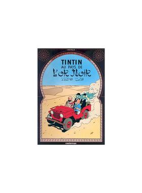 丁丁历险记15：黑金之国 Les aventures de Tintin, Vol. 15. Au pays de l’or noir 法语版 新华正版 原版书进口法文书励志法文