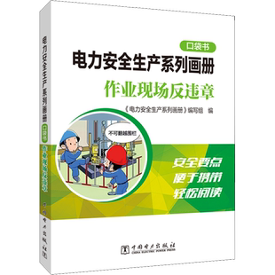 电力安全生产系列画册 口袋书 作业现场反违章 正版书籍 新华书店旗舰店文轩官网 中国电力出版社