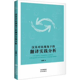 翻译实践分析 WX汉英对比视角下 书籍 正版 新华书店旗舰 王建国