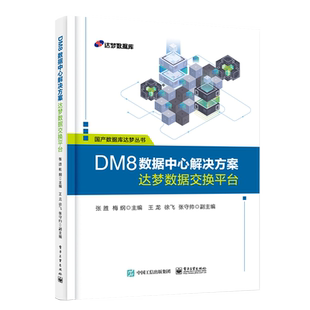 DM8数据中心解决方案(达梦数据交换平台)/国产数据库达梦丛书 张胜 正版书籍 新华书店旗舰店文轩官网 电子工业出版社