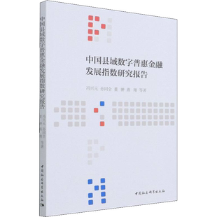 中国县域数字普惠金融发展指数研究报告 冯兴元 等 中国社会科学出版社 正版书籍 新华书店旗舰店文轩官网