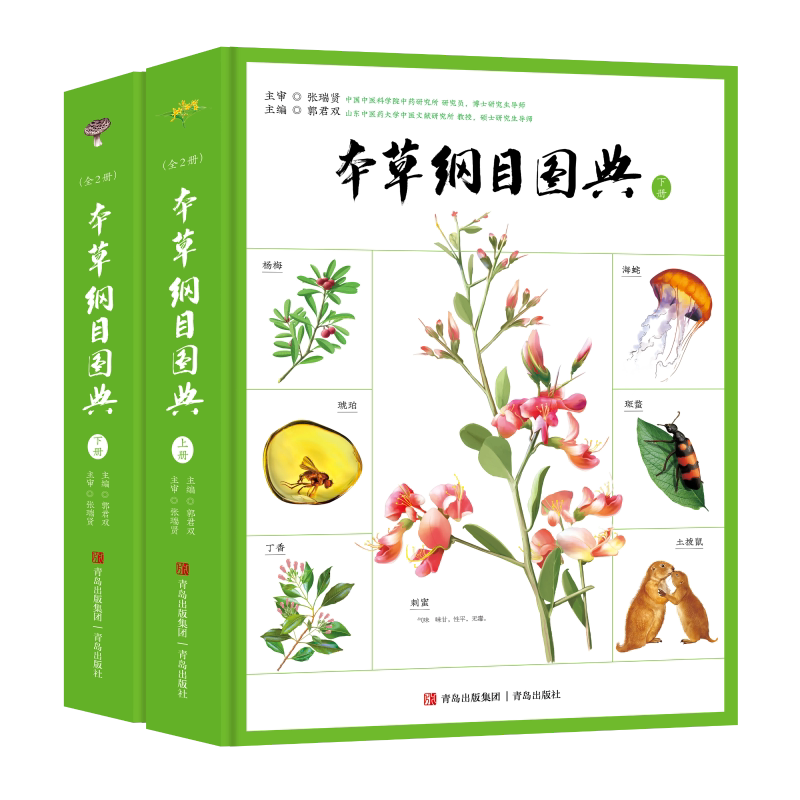 本草纲目图典(全2册) [明]李时珍 正版书籍 新华书店旗舰店文轩官网 青岛出版社