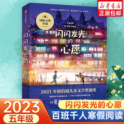 闪闪发光的心愿 2023年寒假百班千人五年级阅读推荐书目祖庆说联合研制儿童文学必小学生课外书寻找一束光中信出版社 新华正版书