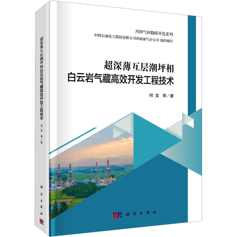 超深薄互层潮坪相白云岩气藏高效开发工程技术 何龙 等 正版书籍 新华书店旗舰店文轩官网 科学出版社