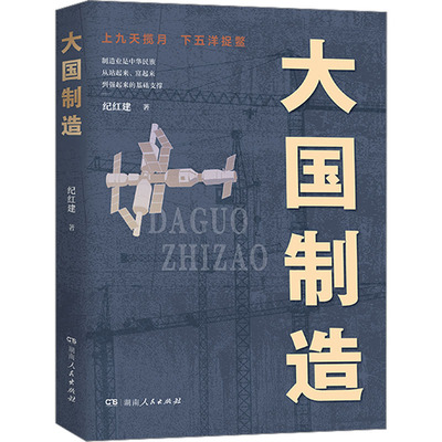 大国制造 纪红建 湖南人民出版社 正版书籍 新华书店旗舰店文轩官网