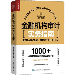 金融机构审计实务指南 合规审计普华审计实务工具书 财务会计内部审计企业合规风险舞弊反垄断实操案例 人民邮电出版社