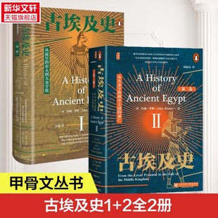 社 书籍 从最早 衰亡 历史 从大金字塔到中王国 约翰罗默 农夫到大金字塔 新华正版 甲骨文丛书 社会科学文献出版 古埃及史全二卷
