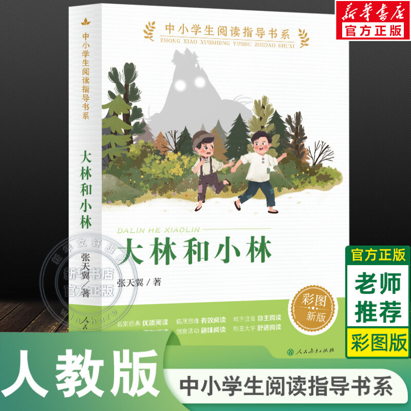【新华文轩】大林和小林 张天翼正版 儿童文学名家经典书系 三四五六年级中小学生阅读指导书系必课外阅读小说读物书籍彩图人教版,书籍/杂志/报纸,儿童文学,淘宝优惠券,粉丝福利购,淘宝优惠卷