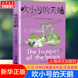11岁小学生三年级四年级五年级老师推荐 吹小号 外国文学少年儿童故事书籍新华正版 E.B.怀特著任溶溶译8 课外书非注音版 天鹅
