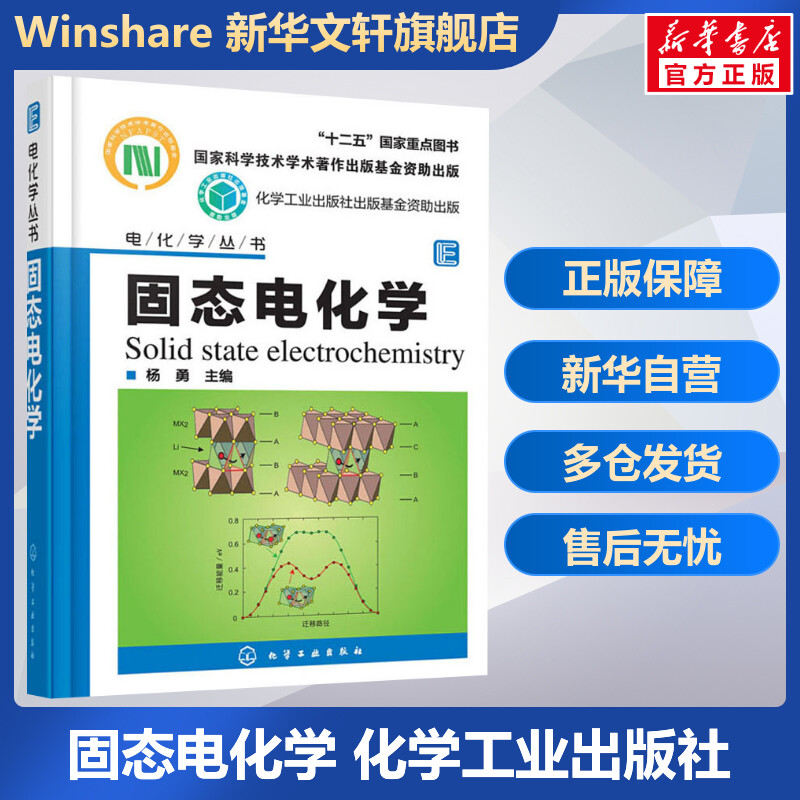固态电化学 介绍固态电化学领域知识 电化学专业人员学习书籍化学工业出版社 新华文轩正版书籍9787122276032