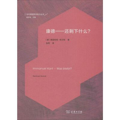 康德——还剩下什么? (德)莱因哈特·布兰特(Reinhard Brandt) 商务印书馆 正版书籍 新华书店旗舰店文轩官网