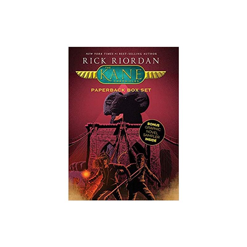 埃及守护神:平装合集 the kane chronicles, paperback box set (with