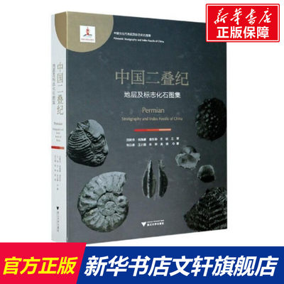 【新华文轩】中国二叠纪地层及标志化石图集 沈树忠 等 正版书籍 新华书店旗舰店文轩官网 浙江大学出版社