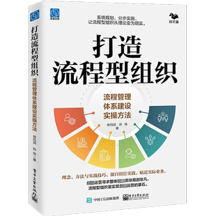 打造流程型组织 流程管理体系建设实操方法 徐均颂,孙伟 电子工业出版社 正版书籍 新华书店旗舰店文轩官网