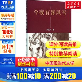 梁晓声 今夜有暴风雪 知青小说故事中小学生课外推荐 阅读现当代文学书书籍畅销书排行榜 社新华书店旗舰 中国青年出版 新华书店