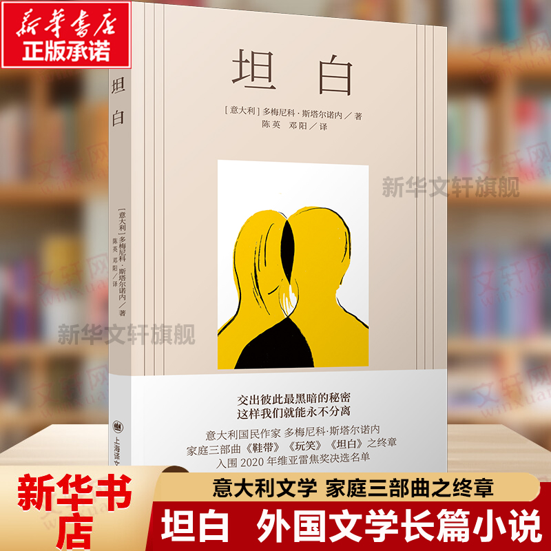 坦白 [意]多梅尼科·斯塔尔诺内 外国文学长篇小说 意大利文学 家庭三部