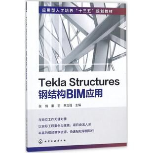 Tekla Structures钢结构BIM应用/张俏 张俏,董羽,焦立强主编 文教大学本科大中专普通高等学校教材专用 综合教育课程专业书籍 考研