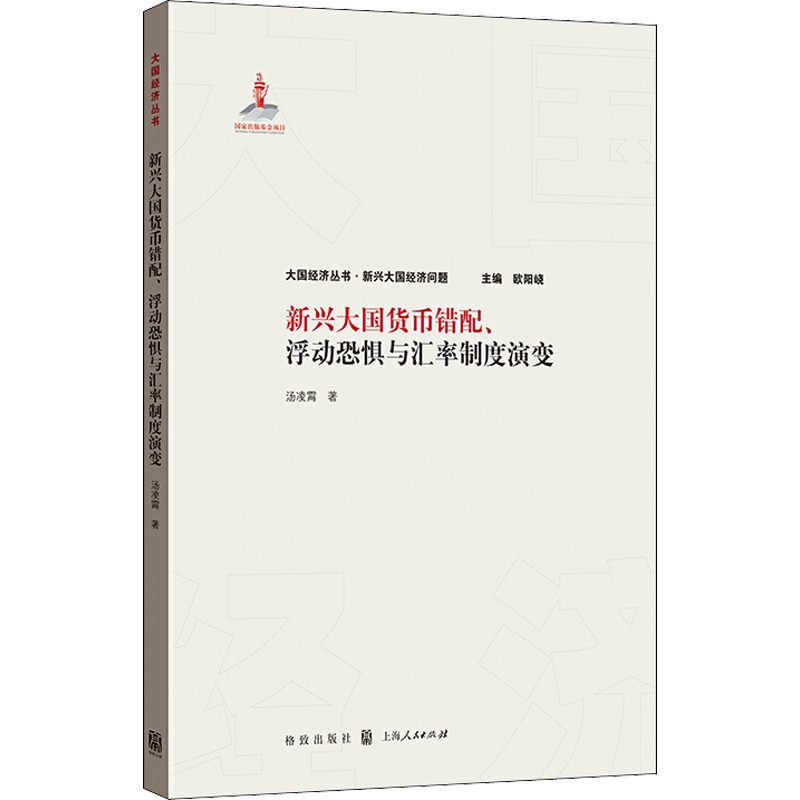 新兴大国货币错配、浮动恐惧与汇率制度演变 汤凌霄 格致出版社 正版书籍 新华书店旗舰店文轩官网