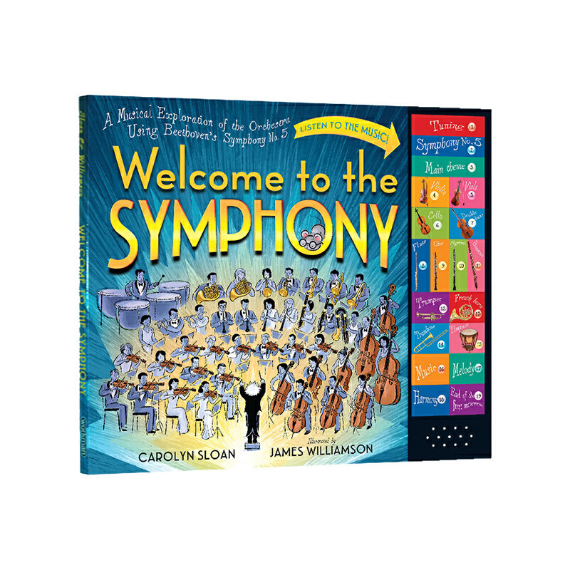 欢迎来到交响乐团 Welcome to the Symphony 进口书英文原版外版书 经典小说读物 青少年小学生课外阅读书籍 新华书店旗舰店官网