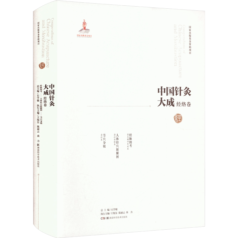 中国针灸大成 经络卷 经脉图考 人体经穴脏腑图 节穴身镜 正版书籍 新华书店旗舰店文轩官网 湖南科学技术出版社