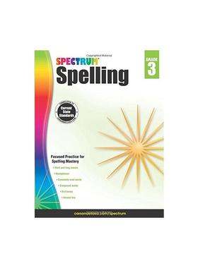 【新华文轩】Spectrum Spelling, Grade 3 Spectrum(Compiled by) 正版书籍 新华书店旗舰店文轩官网 FOREIGN PUBLISHER
