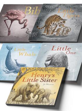 动物生活与爱的故事（5册）JO WEAVER'S ANINAL  LIFE & LOVE STORIES (5 TITLES' SET)原版引进