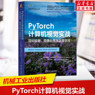 反向传播 书籍 图像处理与深度学习 社正版 机械工业出版 强化学习 数据缩放 神经网络 人工智能书 目标检测 PyTorch计算机视觉实战